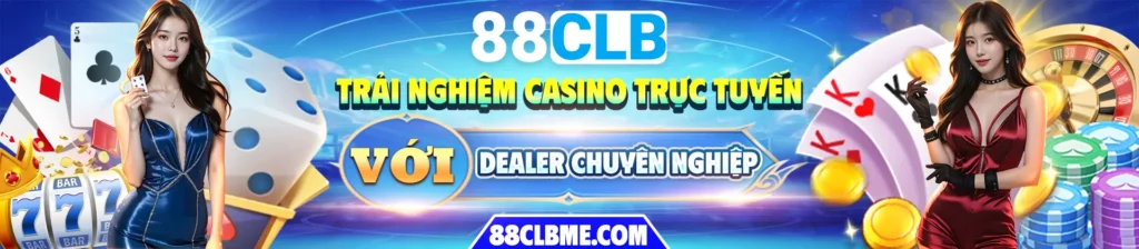 trải nghiệm casino trực tuyến với dealer chuyên nghiệp